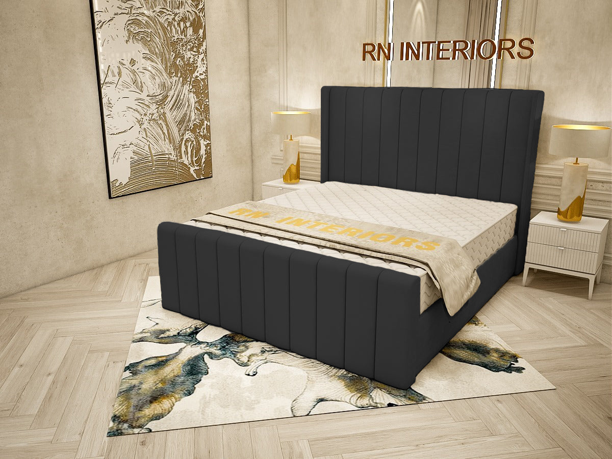 King Size Bed - Liner Single Bed Frame
