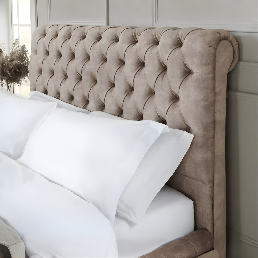 Luxury Lily Sleigh Bed Frame