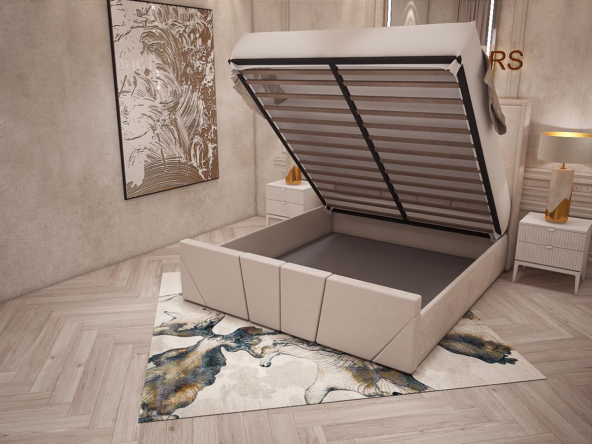 Sunrise Wingback Bed