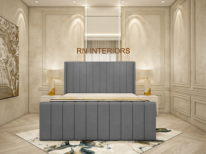 King Size Bed - Liner Single Bed Frame