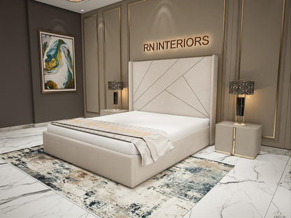 King Size Bed Frame - Luxe Aura Bed