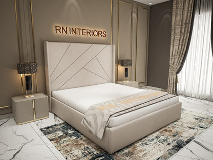 King Size Bed Frame - Luxe Aura Bed