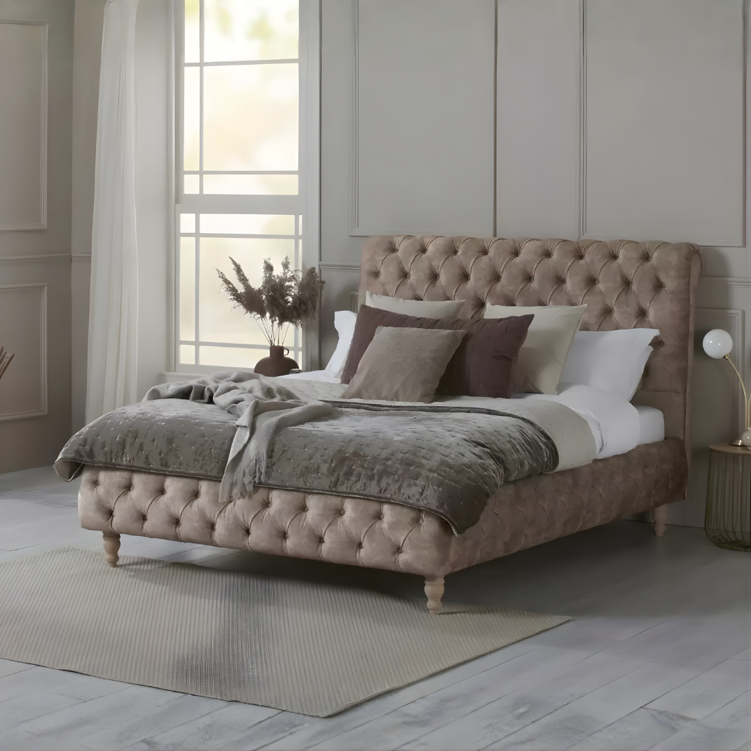 Luxury Lily Sleigh Bed Frame