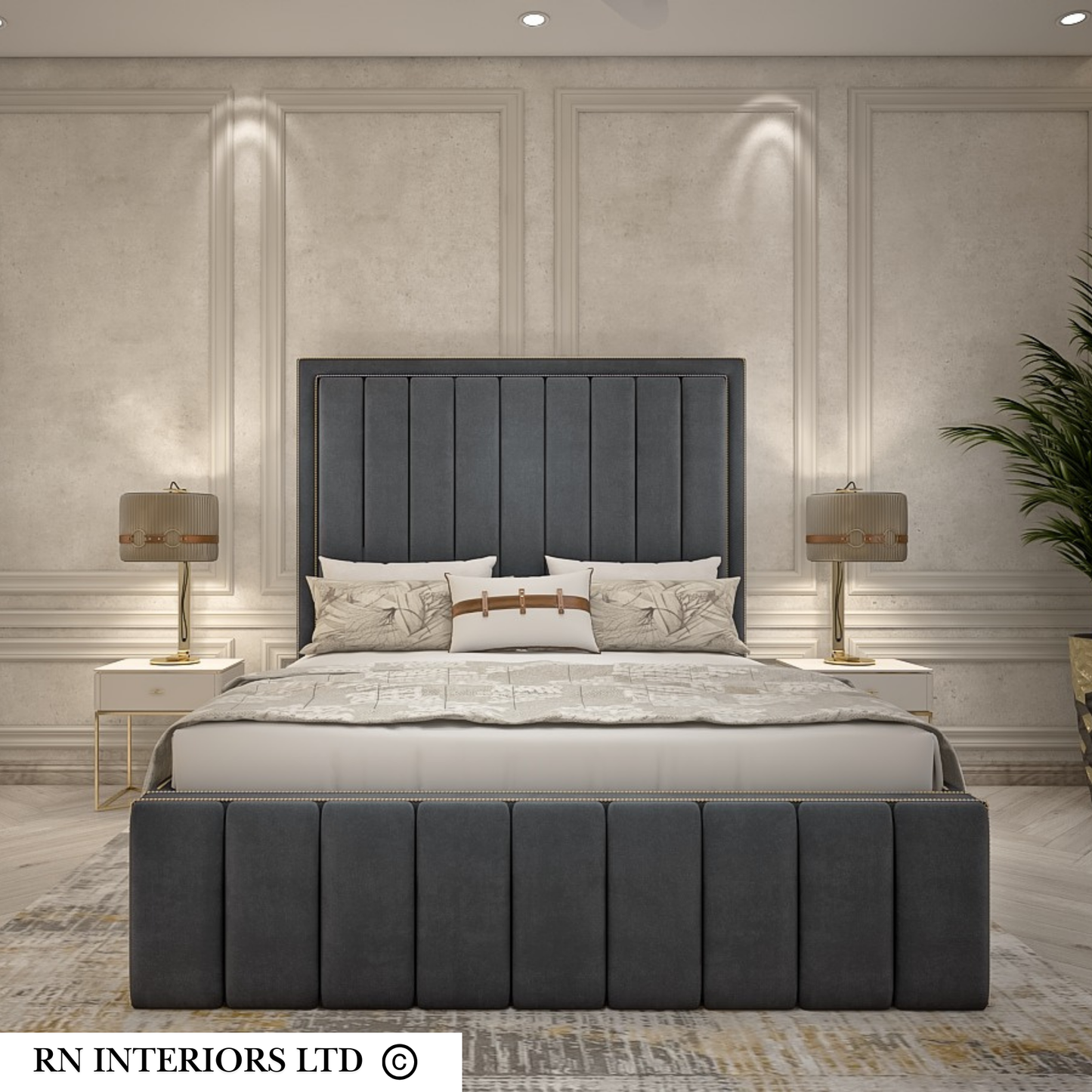 Dior Panel Bed Frame