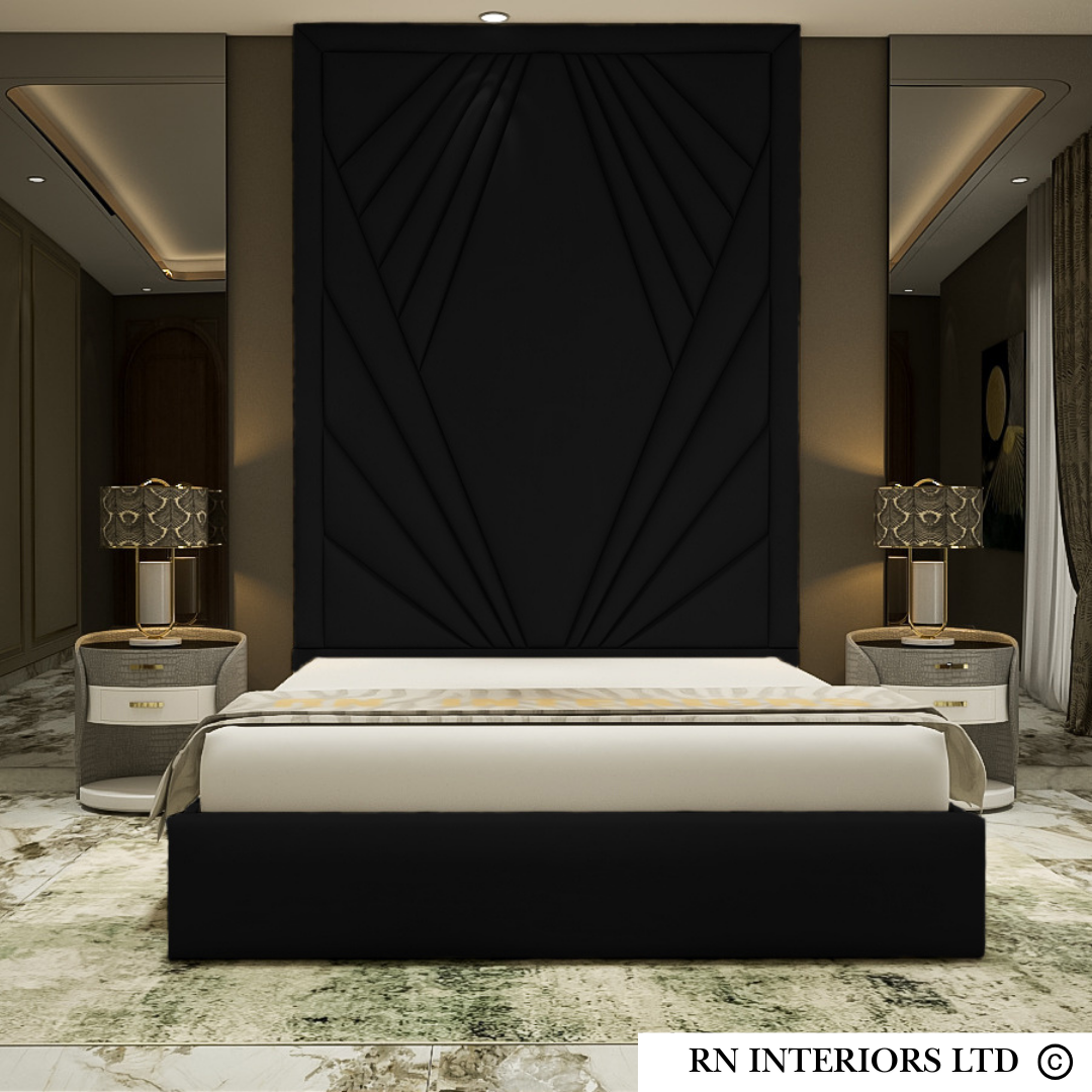 RN Interiors  Designer Platform Bed Frame