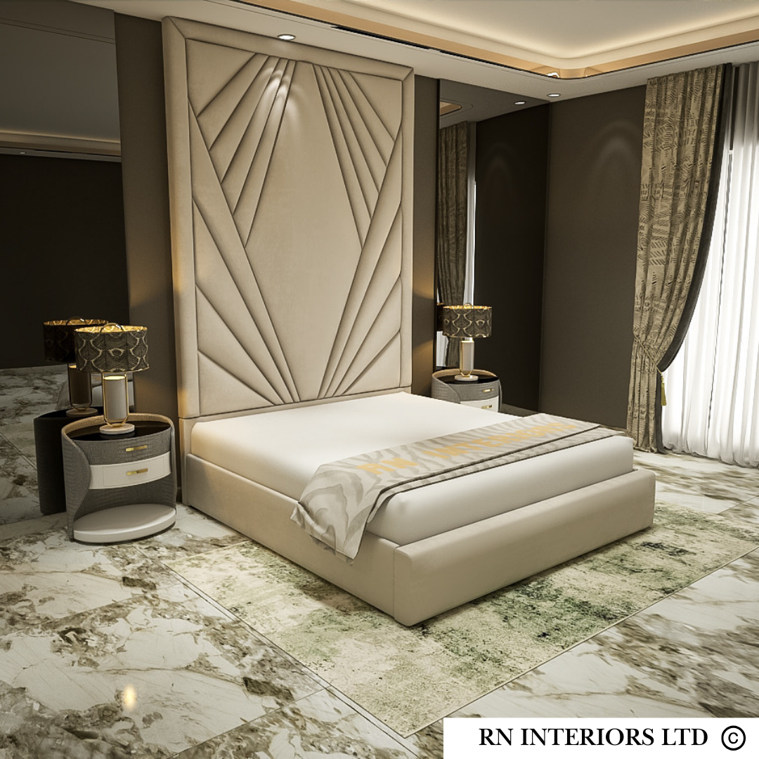 RN Interiors  Designer Platform Bed Frame