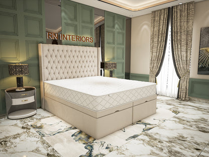 Sophia Wingback Chesterfield Divan Bed