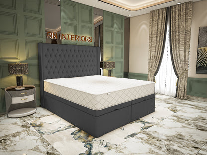 Sophia Wingback Chesterfield Divan Bed