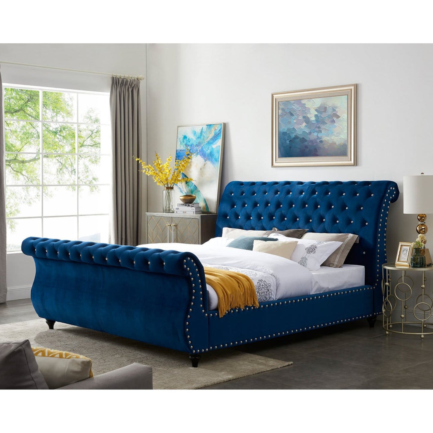 Swan Double Bed Frame