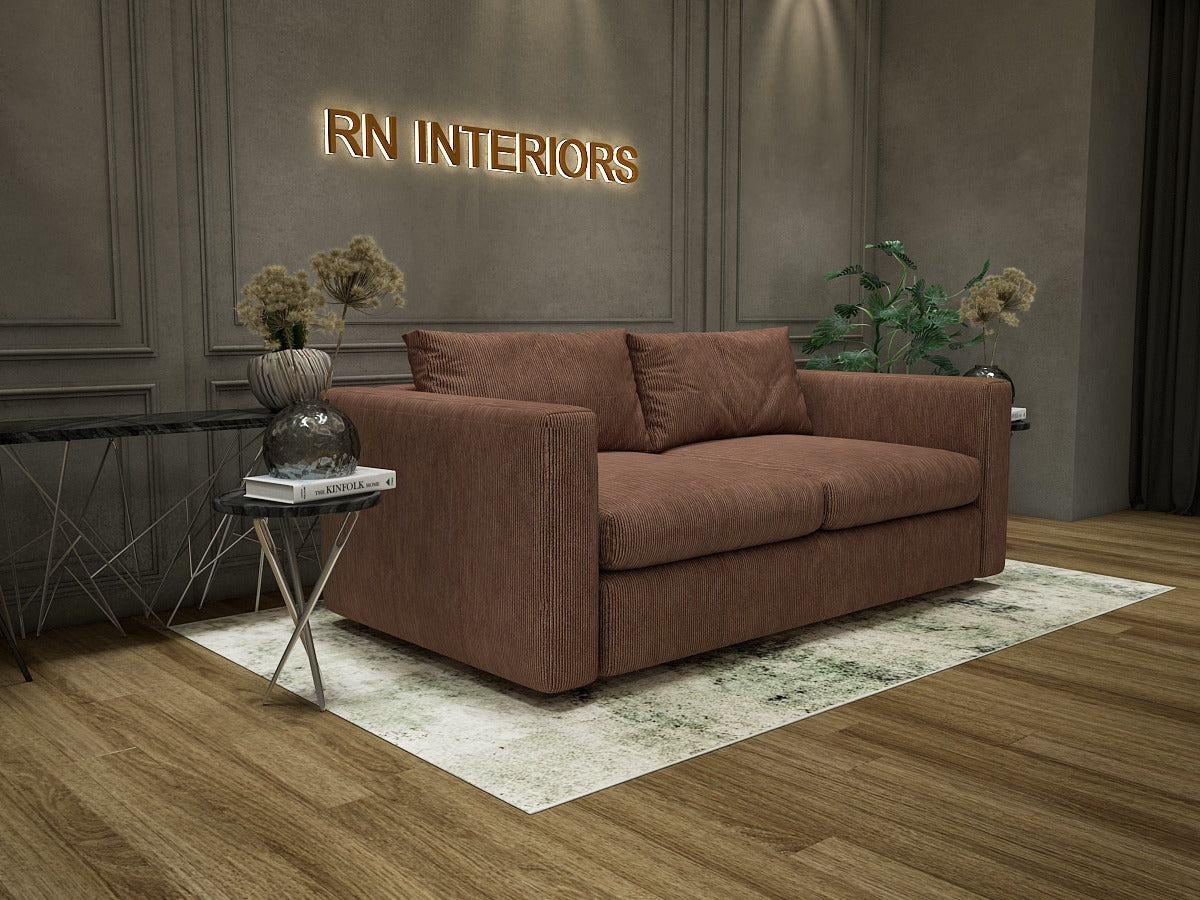 RN Interiors LTD Corduroy Comfort Sofa Set