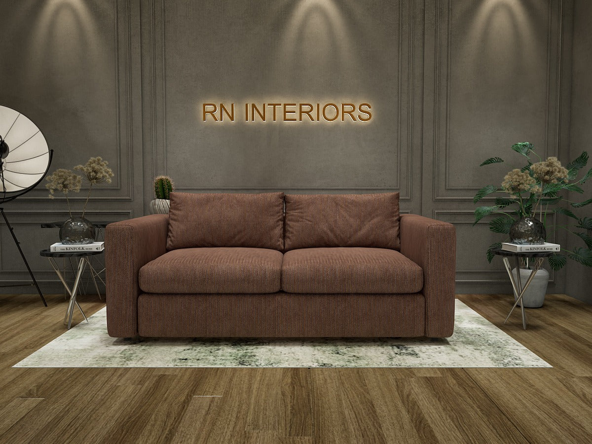RN Interiors LTD Corduroy Comfort Sofa Set