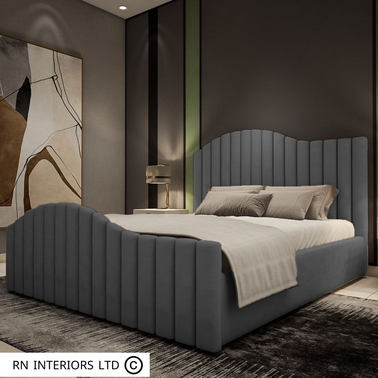 King Size Bed Frame -  Designer Bed Frame
