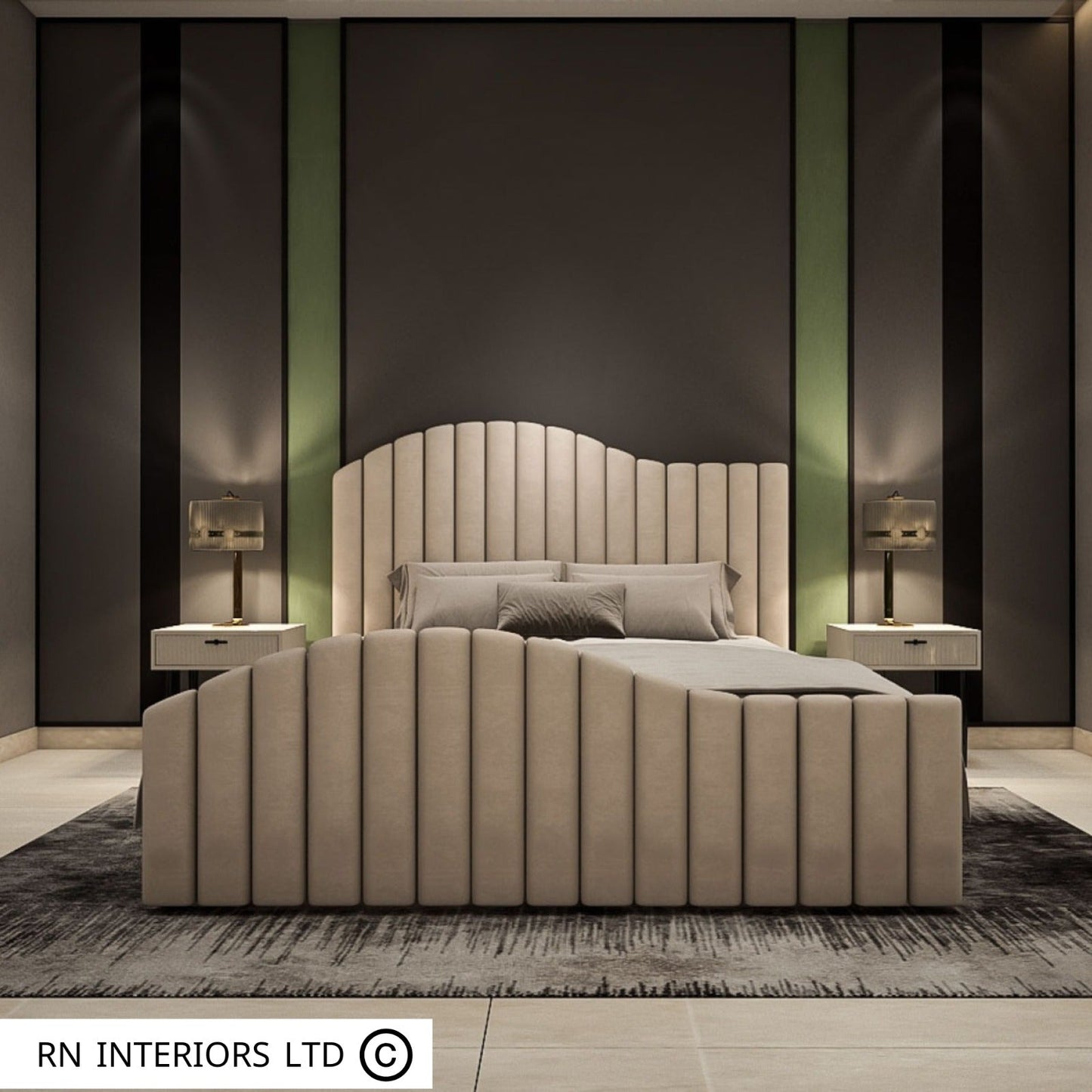 King Size Bed Frame -  Designer Bed Frame