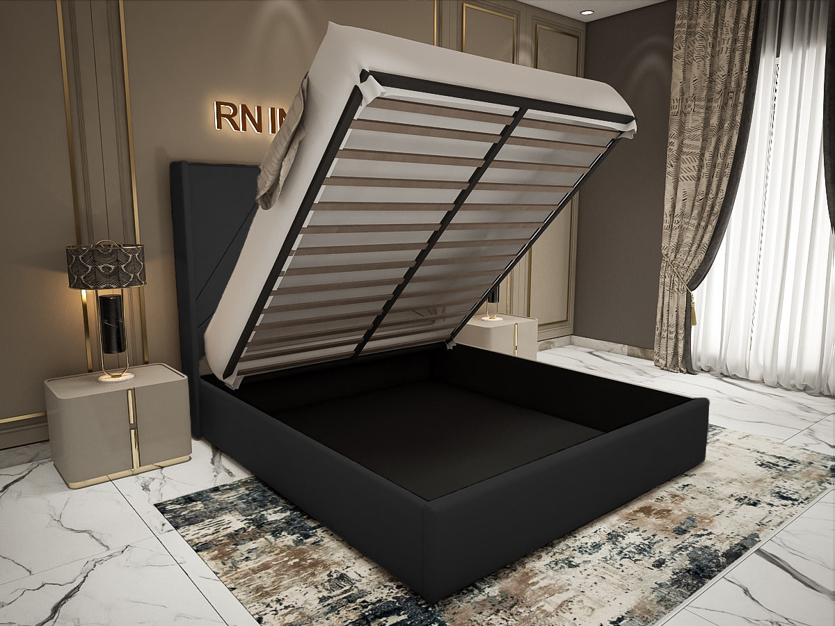 King Size Bed Frame - Luxe Aura Bed