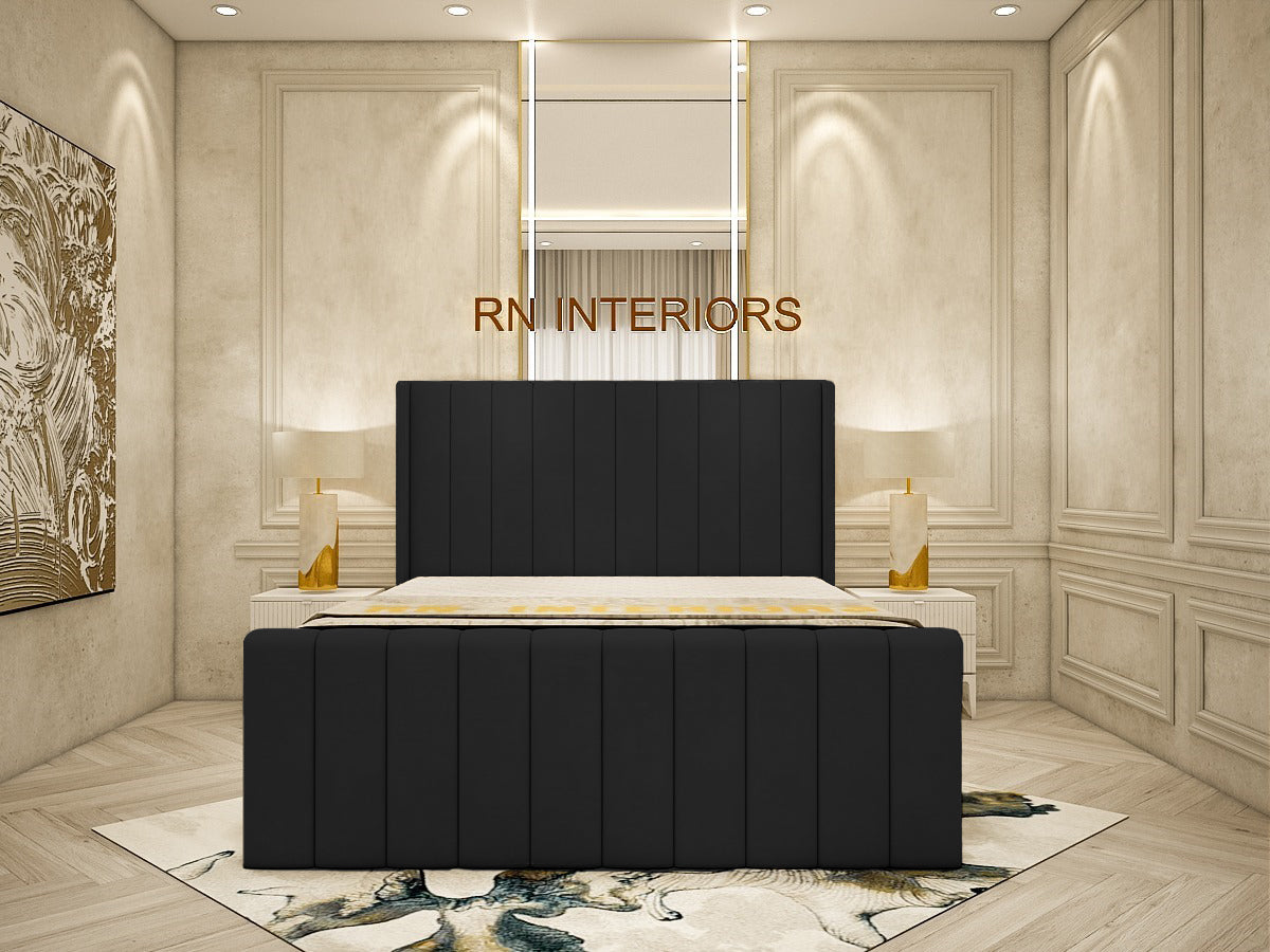 King Size Bed - Liner Single Bed Frame