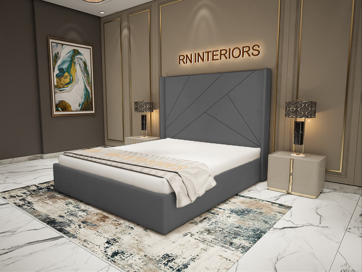 King Size Bed Frame - Luxe Aura Bed